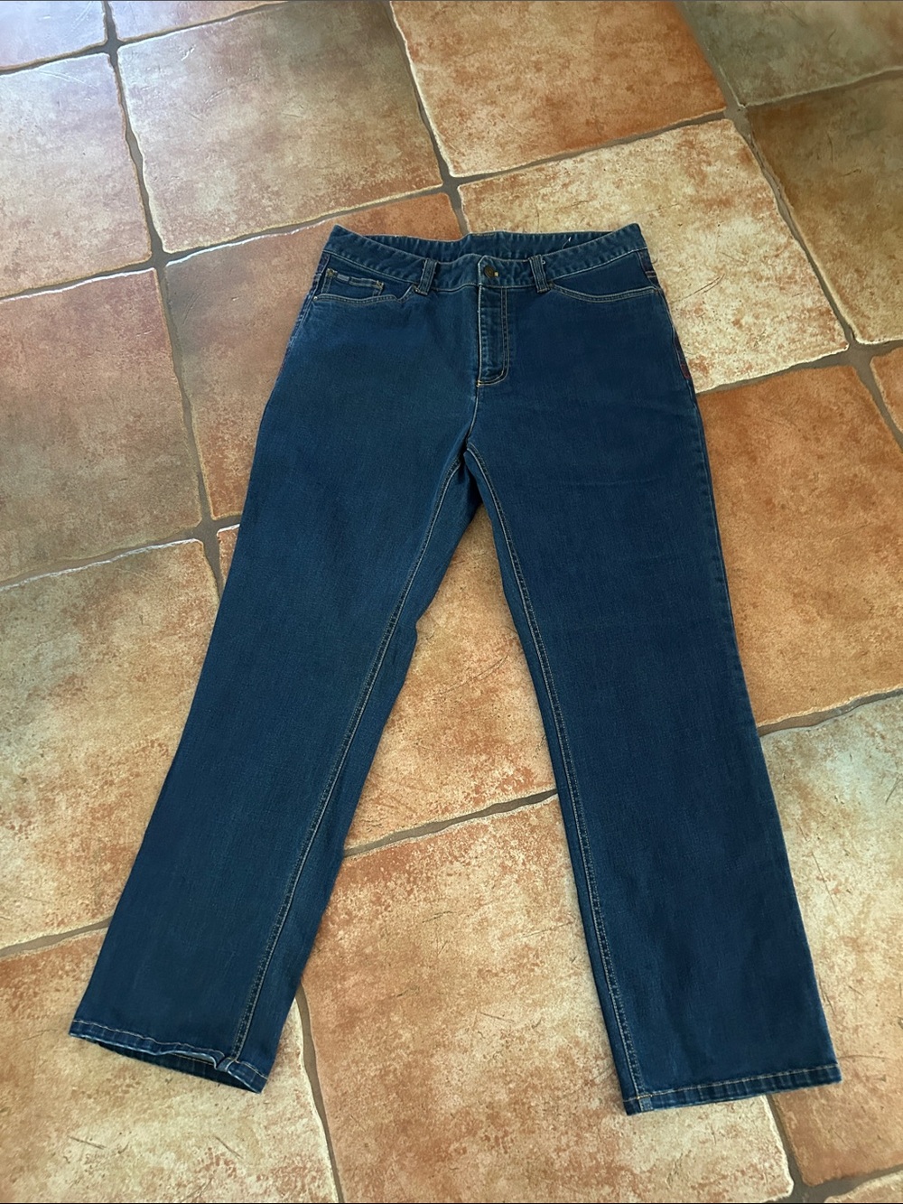 Outdoor Research Dark Blue Straight-Leg Jeans